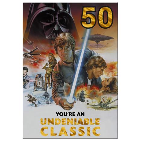 Star Wars Age 50 Birthday Card  £2.80