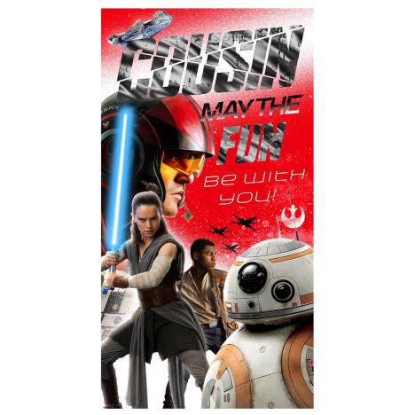 Star Wars Cousin Birthday Card  £1.85