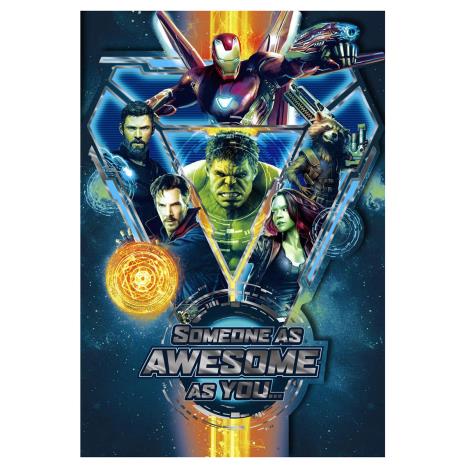 Someone Awesome Marvel Avengers Birthday Card  £2.50