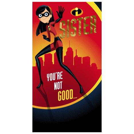 Sister Incredibles Birthday Card  £1.85