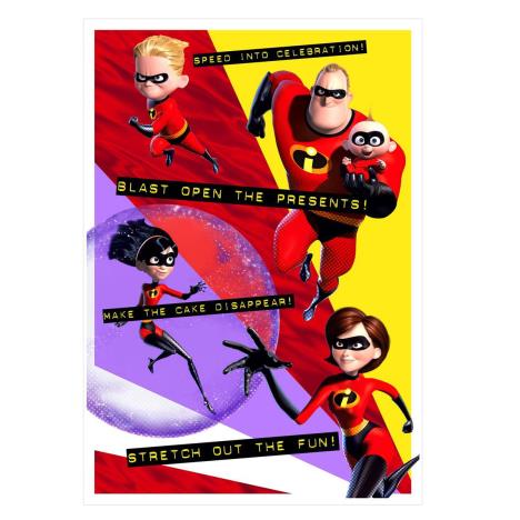 Incredibles Celebration Birthday Card  £2.40