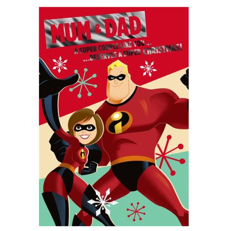 Mum & Dad Incredibles 2 Christmas Card  £1.85