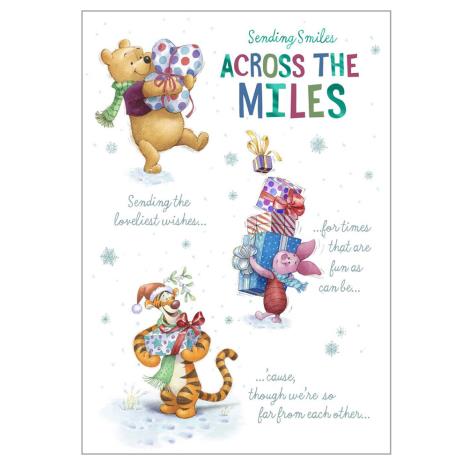 Winnie The Pooh Across The Miles Christmas Card  £2.40