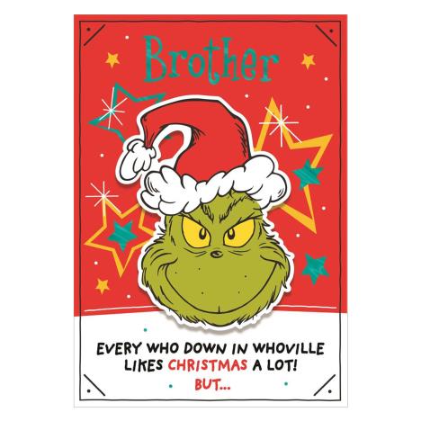 Brother The Grinch Christmas Card   £2.65