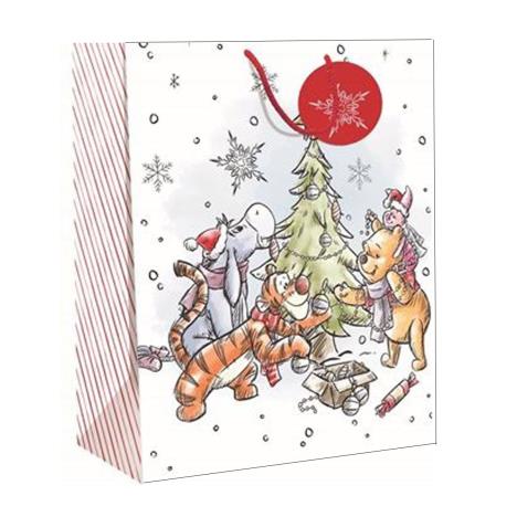 Winnie the Pooh Large Christmas Gift Bag  £2.20