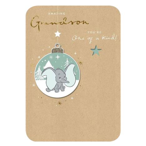 Grandson Disney Dumbo Christmas Card  £2.99