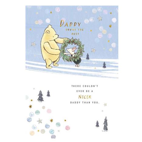 Daddy Winnie The Pooh Christmas Card  £2.49