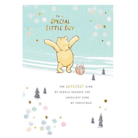 Special Little Boy Winnie The Pooh Christmas Card  £2.49