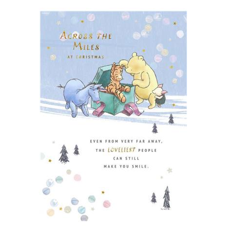 Across The Miles Winnie The Pooh Christmas Card  £2.49