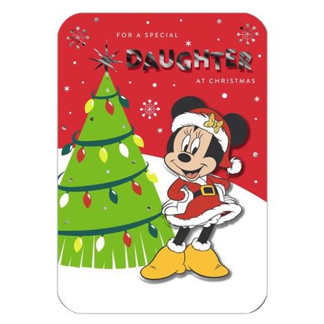 Daughter Disney Minnie Mouse Christmas Card  £2.99