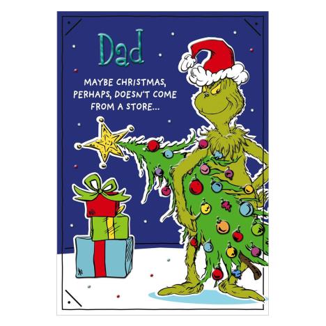 Dad The Grinch Christmas Card   £2.65