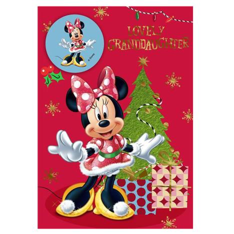 Granddaughter Disney Minnie Mouse Christmas Card  £2.49