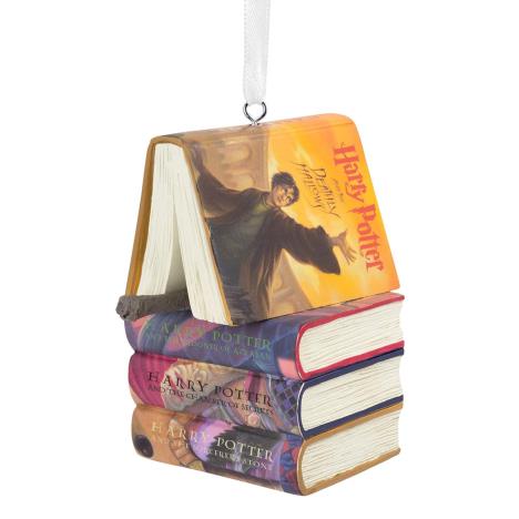 Harry Potter Stack of Books Hanging Resin Ornament   £7.99