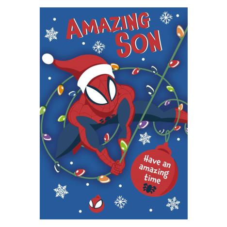 Amazing Son Marvel Spiderman Christmas Card   £1.99