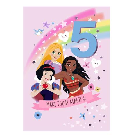 Disney Princess 5th Birthday Card  £1.99