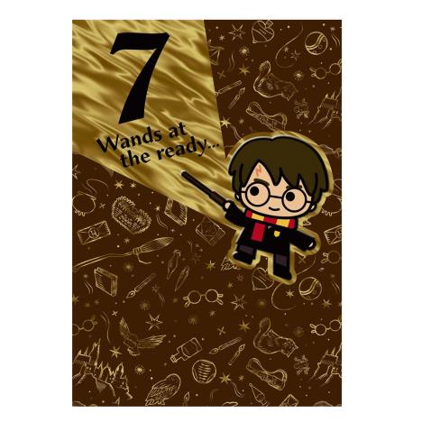 Harry Potter 7th Birthday Card  £2.65