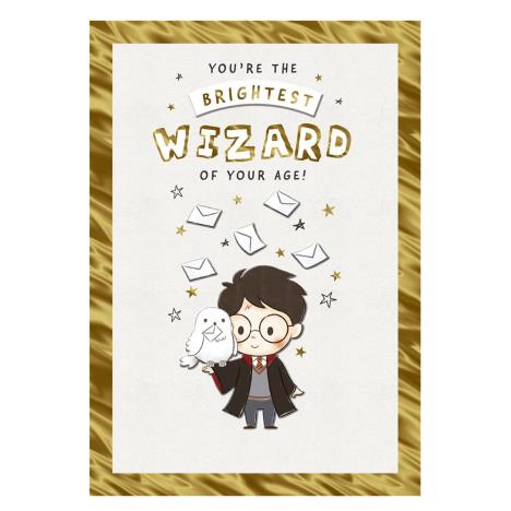 Harry Potter Brightest Wizard Birthday Card  £2.65