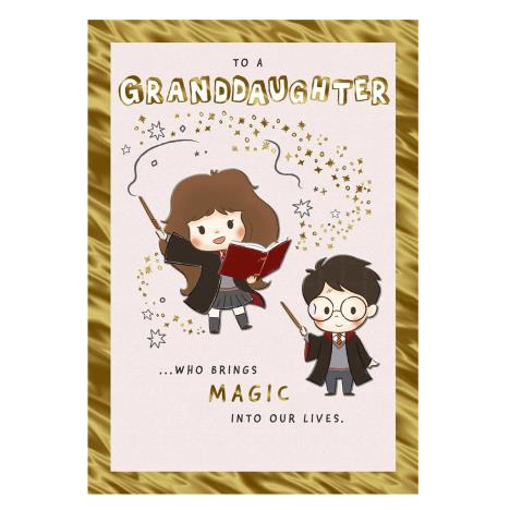 Harry Potter Granddaughter Birthday Card  £2.65