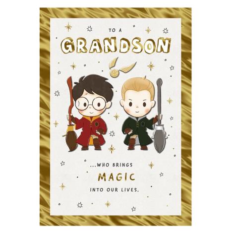 Harry Potter Grandson Birthday Card  £2.65