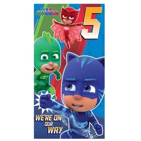 5th Birthday PJ Masks Birthday Card  £1.99