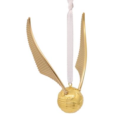 Harry Potter Premium Metal Golden Snitch Hanging Ornament   £14.99