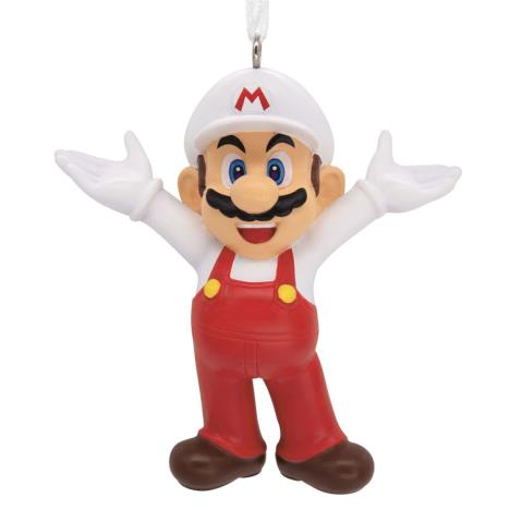 Super Mario Bros Fire Ball Mario Hanging Resin Figure   £7.99