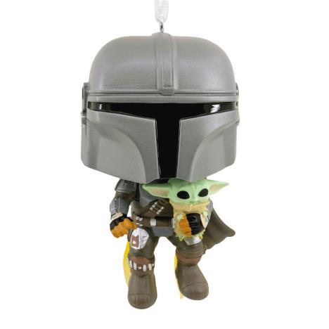 Funko Star Wars Mandalorian & Grogu Hanging Resin Figure   £9.99