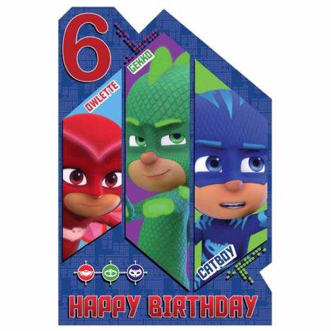 6th Birthday PJ Masks Birthday Card  £1.89