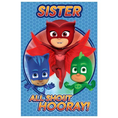 Sister PJ Masks Birthday Card  £2.39