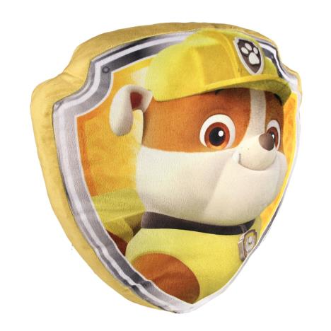 Paw Patrol Rubble Shaped Pillow Cushion  £8.49