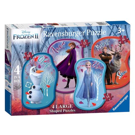 Disney Frozen 2 Four In A Box Large Shaped Jigsaw Puzzles  £11.99