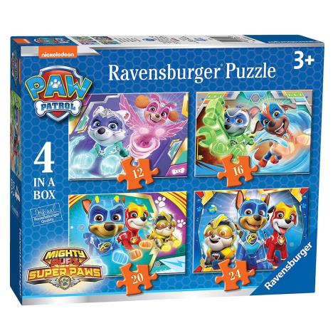 Paw Patrol Mighty Pups 4 in a Box Jigsaw Puzzles  £5.99