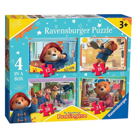 Paddington Bear 4 In A Box Jigsaw Puzzles 3063 Character Brands   3063 