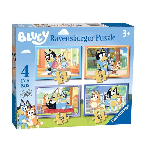 Bluey 4 In a Box Jigsaw Puzzles  £6.99