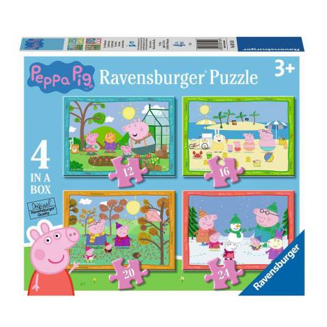 Peppa Pig Four Seasons 4 In a Box Jigsaw Puzzles  £6.99