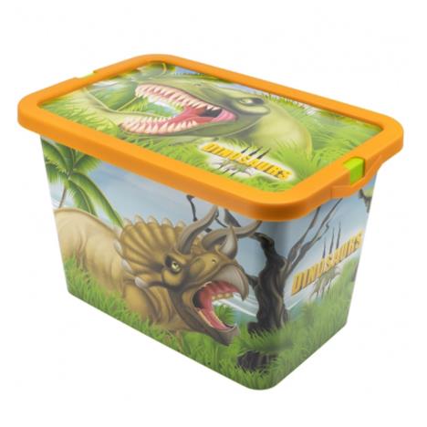 Dinosaurs 7L Storage Click Box  £8.99