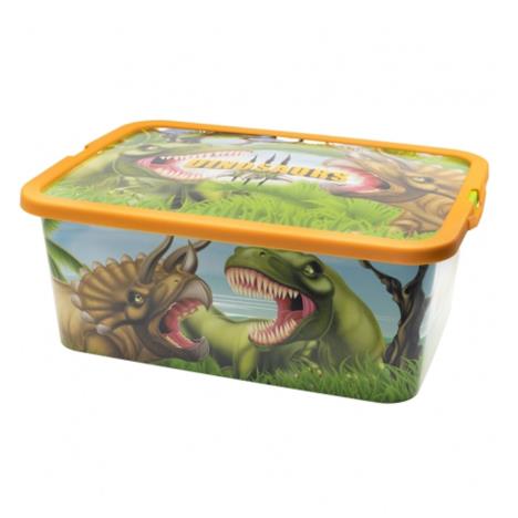 Dinosaurs 13L Storage Click Box  £12.99