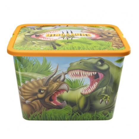 Dinosaurs 23L Storage Click Box  £16.99