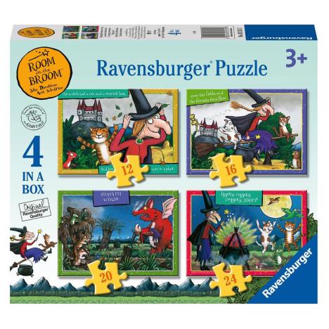 Room On The Broom 4 In a Box Jigsaw Puzzles  £6.99