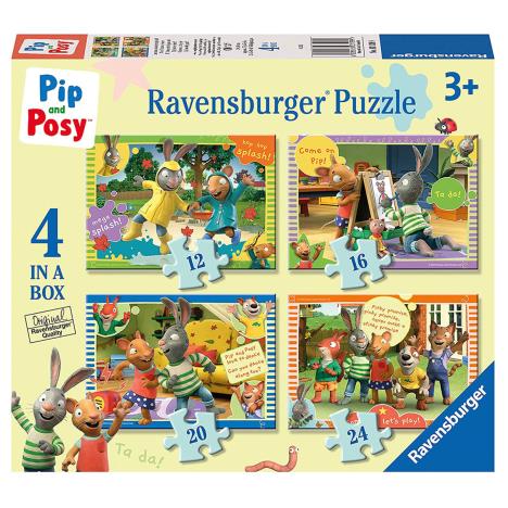 Pip & Posy 4 In A Box Jigsaw Puzzles  £6.99