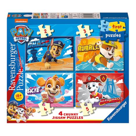 Paw Patrol 4 In A Box My First Jigsaw Puzzles (3154) - Character Brands