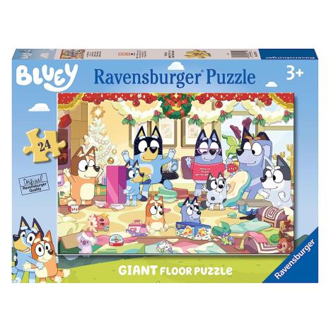 Bluey Christmas 24pc Giant Floor Jigsaw Puzzle  £12.99