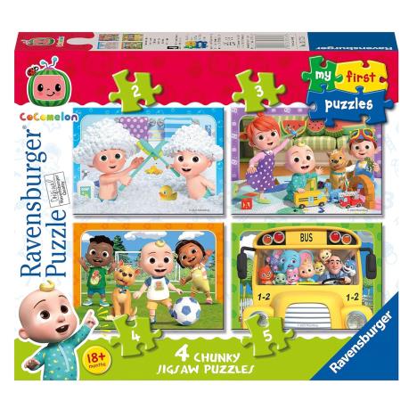 Cocomelon 4 In a Box Jigsaw Puzzles  £7.99