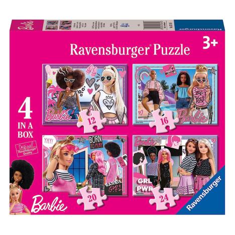 Barbie 4 In a Box Jigsaw Puzzles  £6.99