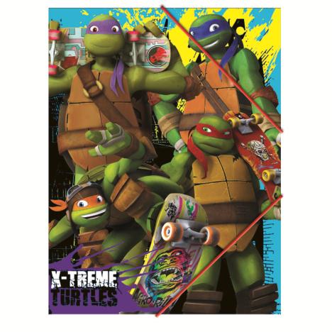 A4 Teenage Mutant Ninja Turtles Elastfolder  £1.99