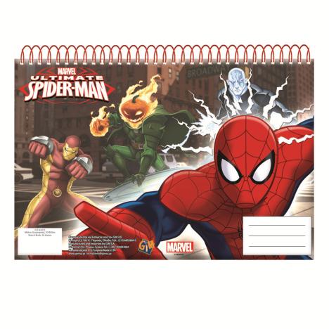 A4 Ultimate Spiderman Spiral Sketch Book  £1.79