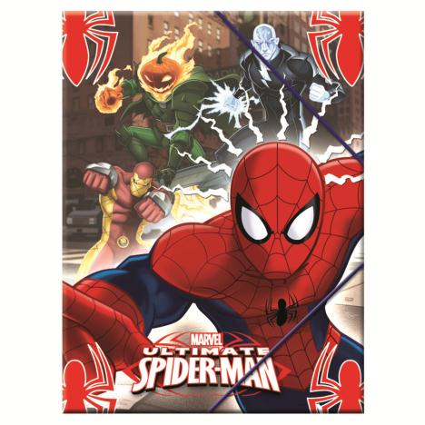 A4 Ultimate Spiderman Elastfolder  £1.99