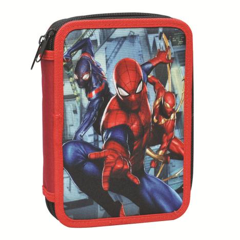 Spiderman Double Decker Filled Pencil Case  £8.99