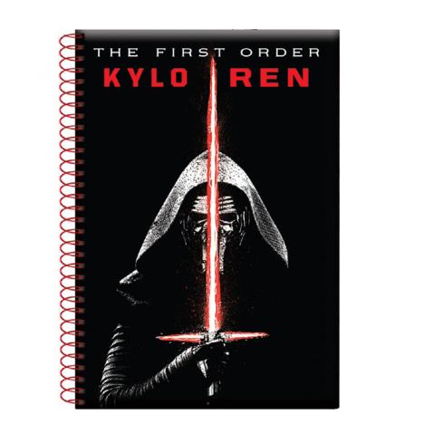 Star Wars Kylo Ren A5 Lined Spiral Notebook  £1.49
