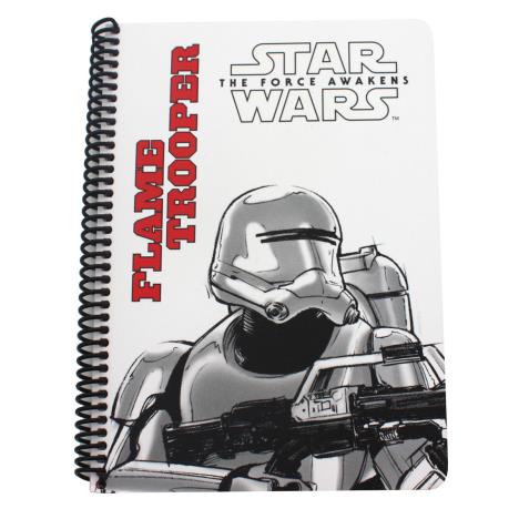 Star Wars Flame Trooper A5 70 Page Lined Spiral Notebook  £1.99
